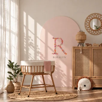 Bloemletter-CoiCoi-Wanddecoratie-met-naam-en-bloemen-Venster-Gepersonaliseerd-kinderkamer-schilderij-gepersonaliseerd-Thirza-Bakker-David-van-der-Toorn-droomvenster-geboortevenster