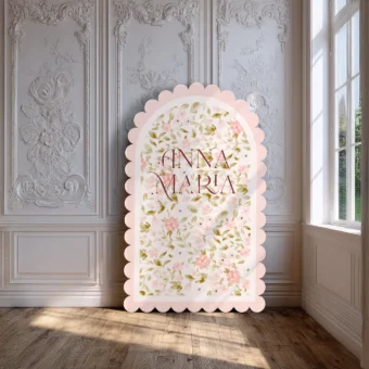 Bloemenpracht-CoiCoi-Kinderkamer-schilderij-Gepersonaliseerd-Wanddecoratie-schilderij-vrolijke-bloemen