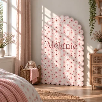 Klaproosjes-CoiCoi-Kinderkamer-Schilderij-Wanddecoratie-Babykamer-kinderkamerschilderij-gepersonaliseerd-Geboortebord-Droomvenster2